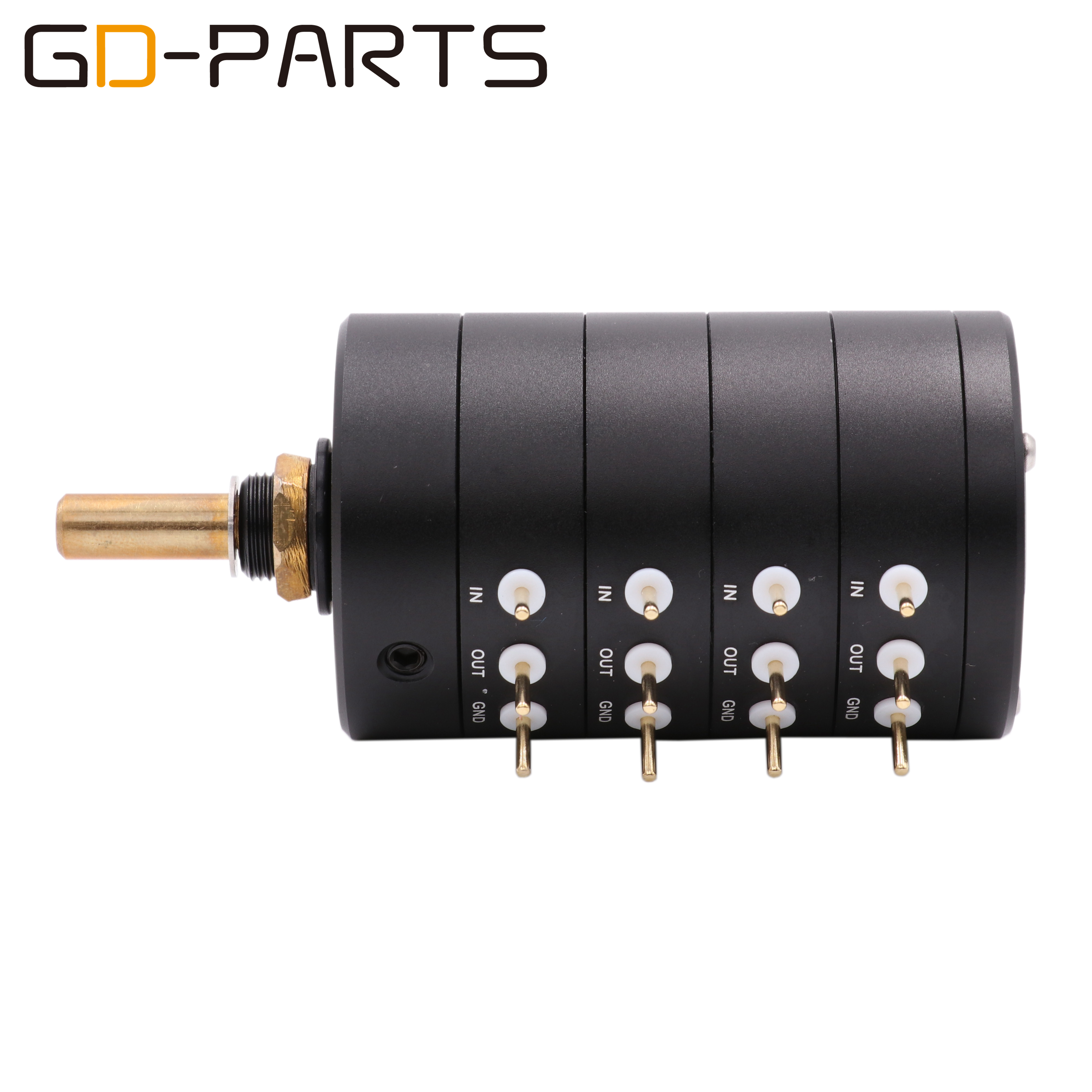 EIZZ 250K 24 Step MONO Attenuator Volume Potentiometer Audio HIFI Amplifier